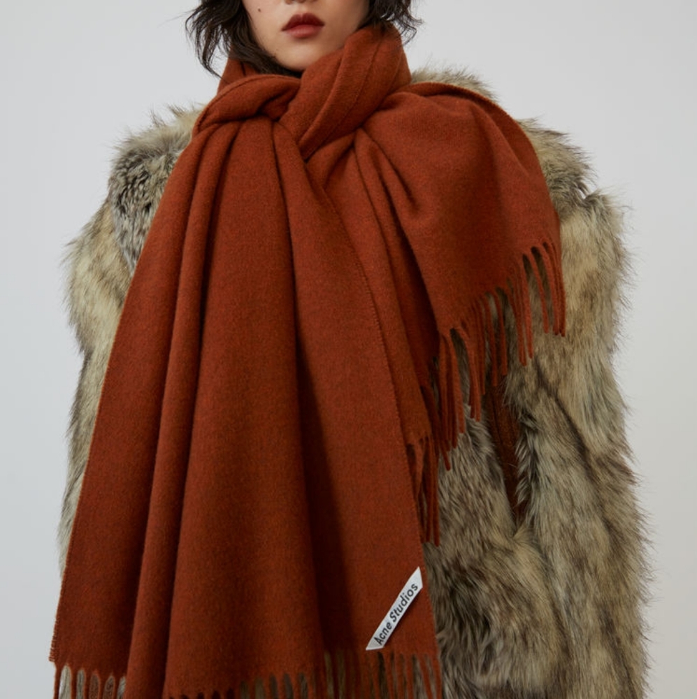 NWOT Acne studios wool scard